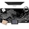 MEWOOCUE Large Gaming Mouse Pad for ComputerBlack Japanese Sea Wave Anime Mouse MatLong XXL Waterproof Keyboard PadsBig NonSlip Mouse Pads for Game Office Home472 x 236 in