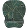 MROCO Ergonomic Mouse Pad with Gel Wrist Rest Smooth Wrist Support Surface NonSlip PU Base for Pain Relief Comfortable Mousepad for Computer Laptop Office Home 94 x 81 in Green Leaves