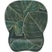 MROCO Ergonomic Mouse Pad with Gel Wrist Rest Smooth Wrist Support Surface NonSlip PU Base for Pain Relief Comfortable Mousepad for Computer Laptop Office Home 94 x 81 in Green Leaves