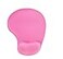 VVS Office Mousepad with Gel Wrist Support Ergonomic Gaming Desktop Mouse Pad Wrist Rest Design Gamepad Mat Rubber Base for Laptop Computer Silicone NonSlip SpecialTextured Surface Pink