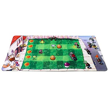 Maikerry Plants VS Zombies Toy PVC Battle Map Can Play With PlushPVZ Mouse Pad