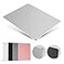 HONKID Metal Aluminum Mouse Pad Office and Gaming Thin Hard Mouse Mat Double Sided Waterproof Fast and Accurate Control Mousepad for Laptop Computer and PC945 X 787 InchSilver