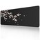 ETZ Japanese Plum Blossoms Black Mouse Pad 315 118 012 inch Extended Large Mouse Mat Desk Pad Stitched Edges MousepadNonSlip Rubber BaseGaming Mouse Pad XL