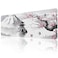 ETZ Japanese Cherry Blossom Mouse Pad 315 118 012 inch Extended Large Mouse Mat Desk Pad Stitched Edges MousepadNonSlip Rubber BaseGaming Mouse PadOffice Home