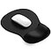 DEMON CHEST ErgoComfort Gel Wrist Rest Mouse PadErgonomic Office Mousepad with Wrist SupportNonSlip Design Desk Accessories Mat for HomeGame Decor 01Black