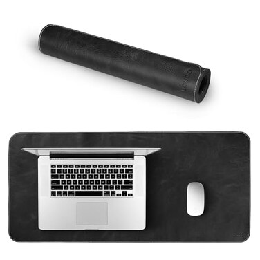 Londo Top Grain Leather Extended Mouse Pad Large Desk Mat for Office Gaming Smooth Writing Surface NonSlip Base Durable Stylish Workspace Accessory