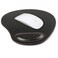 Londo PU Leather Oval Shape NonSlip Mousepad with Wrist Rest Support Waterproof Surface Comfort Memory Foam Light Ergonomic Design Mouse Pad for Laptop Desktop