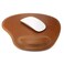 Londo PU Leather Oval Shape NonSlip Mousepad with Wrist Rest Support Waterproof Surface Comfort Memory Foam Light Ergonomic Design Mouse Pad for Laptop Desktop