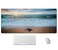 SSOIU Extended Gaming Mouse Pad NonSlip WaterResistant Rubber Base Computer Keyboard Mouse Mat 355 x 157inch XXLarge Desk Mat Ideal Partner for Work Game Turtle Shore
