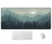 SSOIU Sunset Mountains Landscape Green Desk Mat Extra Large Desk Mat Large Gaming Mouse Pad Extended Mouse Pad Gaming Keyboard Mat NonSlip Laptop Computer Keyboard Mousepad for Office and Home