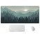 SSOIU Sunset Mountains Landscape Green Desk Mat Extra Large Desk Mat Large Gaming Mouse Pad Extended Mouse Pad Gaming Keyboard Mat NonSlip Laptop Computer Keyboard Mousepad for Office and Home