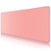 Dapesuom Large Gaming Mouse Pad Extended Mouse Mat with Stitched Edges Full Size Keyboard Pad with NonSlip Base Big XXL Computer Desk Mats for Gamer Laptop Office 315 x 157in Rose Pink