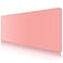 Dapesuom Large Gaming Mouse Pad Extended Mouse Mat with Stitched Edges Full Size Keyboard Pad with NonSlip Base Big XXL Computer Desk Mats for Gamer Laptop Office 315 x 157in Rose Pink