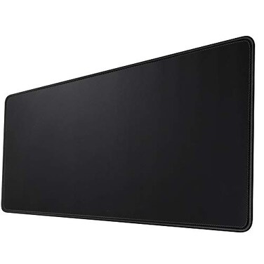HIHUHEN Gaming Mouse MatMouse Pad 236x118x012Inch XXL Mouse pad Table matLarge Size Improved Precision and Speed Rubber Base for Stable Grip on Smooth Surfaces NonSlip 60x30Black004
