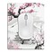 Cyanbone Small Mouse Pad Cute Mini Mouse Pads for Wireless Mouse and Laptop Travel Mousepads with Designs Japanese Cherry BlossomSakura Portable Mousepad with Nonslip Rubber Base 55 x 7 Inch
