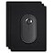 Cyanbone Small Mouse Pad 3 Pack Mini Mouse Pads for Wireless Mouse and Laptop Computer Portable Mousepad with NonSlip Rubber Base Waterproof Surface Black 55 x 7 in