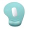 Hsurbtra Ergonomic Mouse Pad with Wrist Rest Support Gel Mouse Pads with NonSlip PU Base Pain Relief Memory Foam Computer Mat Cute Office Supplies Desk Decro Accessories Malachite Green