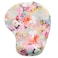 Hsurbtra Ergonomic Mouse Pad with Wrist Rest Support Gel Mouse Pads with NonSlip PU Base Pain Relief Memory Foam Computer Mat Cute Office Supplies Desk Decro Accessories Pink Flower