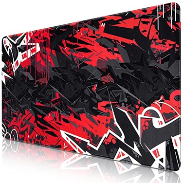 Canjoy Gaming Mouse Pad 315x158inch Extended XXL Large Mouse Pad Big Computer Keyboard Mouse Mat Desk Pad with NonSlip Rubber Base Stitched Edge