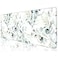 Niniubye Desk Mat 32 x 12 XXL Extended Large Gaming Mouse Pad Desktop Decor Desk Pad Cute Men Women Office Supplies and Accessories XL Mouse Mat for Laptop Keyboard Minimalism White Flower
