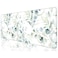 Niniubye Desk Mat 32 x 12 XXL Extended Large Gaming Mouse Pad Desktop Decor Desk Pad Cute Men Women Office Supplies and Accessories XL Mouse Mat for Laptop Keyboard Minimalism White Flower