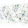 Niniubye Desk Mat 32 x 12 XXL Extended Large Gaming Mouse Pad Desktop Decor Desk Pad Cute Men Women Office Supplies and Accessories XL Mouse Mat for Laptop Keyboard Minimalism White Flower