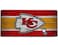 Mialtry Large Gaming Mouse PadStitched Edges Extended Mousepad with NonSlip Rubber Base for Laptop Computer Desktop KeyboardFootball Fans Red Orange Design Mat