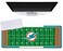 Mialtry Large Gaming Mouse Pad Mousepad with NonSlip Rubber Base for Laptop Computer Desktop KeyboardFootball Fans Boy Husband Gift Little Green Design Mat