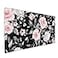 Kawani Floral Extended Gaming Mouse Pad NonSlip Rubber Base Black Large Mousepad 354157in with Stitched Edge Waterproof Pink Peony Flowers Pads Computer Black Desk Laptop Mats for Work GameOffice Home