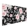 Kawani Floral Extended Gaming Mouse Pad NonSlip Rubber Base Black Large Mousepad 354157in with Stitched Edge Waterproof Pink Peony Flowers Pads Computer Black Desk Laptop Mats for Work GameOffice Home