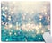 Solekla Blue Shiny Dots Mouse Pad for Computer Laptop Teal Golden Polka Dots Sparkle NonSlip Rubber Base Mousepad Mouse Pads for Home Office Gaming 79 x 95 in