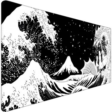 TEDNETGO Extra Large Mouse Pad Gaming Mouse Pad Waterproof Extra Large Mousepad with Stitched Edges NonSlip Base Keyboard Pad for Gamer Office Home 315 x 158 Dragon