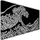 TEDNETGO Extra Large Mouse Pad Gaming Mouse Pad Waterproof Extra Large Mousepad with Stitched Edges NonSlip Base Keyboard Pad for Gamer Office Home 315 x 158 Sea Wave