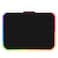 Bloody Gaming RGB LED Gaming Mouse Pad Soft Cloth Surface Low Friction Surface Ideal for Accuracy Speed Control 10 RGB LED Zones Waterproof NonSlip Rubber Base Medium 14 X 10 MP60R