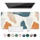 Auhoahsil Large Mouse Pad XXL Desk Pad Extened 35 x 15 NonSlip Rubber Base Stitched Edges Superior Surface Waterproof Keyboard Mat Large Mousepad for Gamer Office Home Desert Leaves