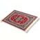 Mufeng Paitianle Mouse Pads for Wireless MouseOriental Carpet Mouse Mat Computer Mousepad for Table Decor STYLE1 red