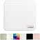 Glassboard Studio LuxxPad Glass Mouse Pad Mouse Pad Gaming and Dry Erase Note Taking Pad Tempered Strong Glass with Rubber NonSlip Feet for Gaming Work White 75 x 8
