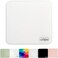 Glassboard Studio LuxxPad Glass Mouse Pad Mouse Pad Gaming and Dry Erase Note Taking Pad Tempered Strong Glass with Rubber NonSlip Feet for Gaming Work White 75 x 8