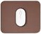 ZYAOTWQZ Brown Mouse Pad 102 x 82Inch NonSlip Waterproof Rubber