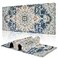 Uiaoiais Desk MatBohemian Textile Rug Texture Mouse Pad315X157 Large Desk Pad with Stitched Edge NonSlip Base Keyboard Big Mouse Pad for Office Home Work Gaming WDQD10