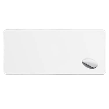 Greeney Large Gaming Mouse Pad315x118 Inch Sublimation Blanks Mouse Pads for Heat Press Printing Picture Logo Crafts White