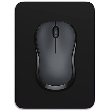 Dapesuom Small Mouse Pad 6 x 8 Inch Thick Rubber PremiumTextured NonSlip Portable Washable Mini Mouse Mat for Women Men Wireless Laptops Keyboard Tray Gaming Work Computer Office Travel Black