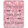 Dapesuom Small Mouse Pad 6 x 8 Inch Thick Rubber PremiumTextured NonSlip Portable Washable Mini Mouse Mat for Women Wireless Laptops Keyboard Tray Gaming Work Computer Office Travel Pink Quotes