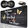 HTTYYTRYT 3 Piece Mouse Pad Set with Stitched Edge Large AntiSlip Mouse Pad Desk Pad Keyboard Pad Wrist Rest Pad Coaster Memory Foam Wrist Rest for OfficeHome Stay Positive Work Hard and Make It Happe