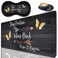 HTTYYTRYT 3 Piece Mouse Pad Set with Stitched Edge Large AntiSlip Mouse Pad Desk Pad Keyboard Pad Wrist Rest Pad Coaster Memory Foam Wrist Rest for OfficeHome Stay Positive Work Hard and Make It Happe
