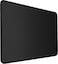 Hsmienk Mouse Pad Large Gaming Mouse Pad with Double Stitched Edges 149 x 117 inches PremiumTextured Waterproof Mousepad Nonslip Natural Rubber Base Mouse pad for LaptopComputer Office Black