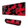 Echoserein Red and Black Camo Camouflage Gaming Mouse Pad Large XL Long Extended Pads Big Mousepad Keyboard Mouse Mat Desk Pad Home Office Decor Accessories for Computer Pc Laptop