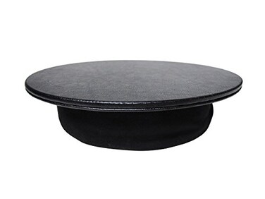 MOJO-HOME MOJO Beanbag Ergonomic Mousepad Comfortable Mouse Pad for Sofa Bed Lap Couch and Anywhere Else Black Leather