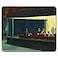 dealzEpic Art Mousepad Natural Rubber Mouse Pad Printed with Nighthawks by Edward Hopper Stitched Edges 95x79 inches
