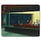 dealzEpic Art Mousepad Natural Rubber Mouse Pad Printed with Nighthawks by Edward Hopper Stitched Edges 95x79 inches